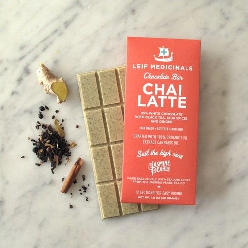 chai latte cannabis chocolate